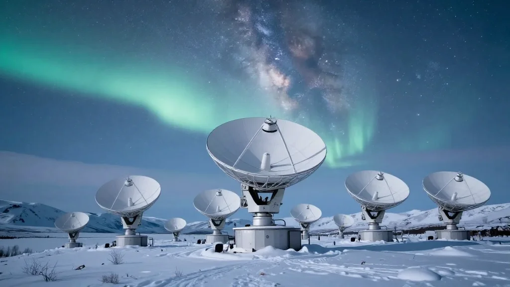 Svalbard’s Antenna Cluster Becomes Crucial Hub for Global Satellite Operations