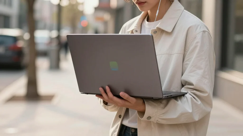 Naming the Trend: Walking While Working on Laptop