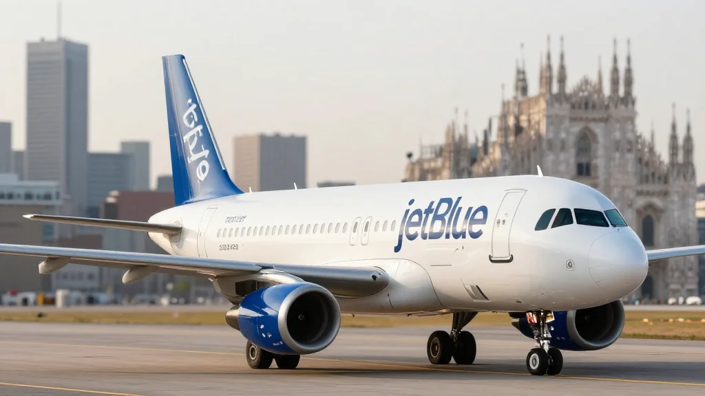 JetBlue Launched New Milan Flights From Boston Today