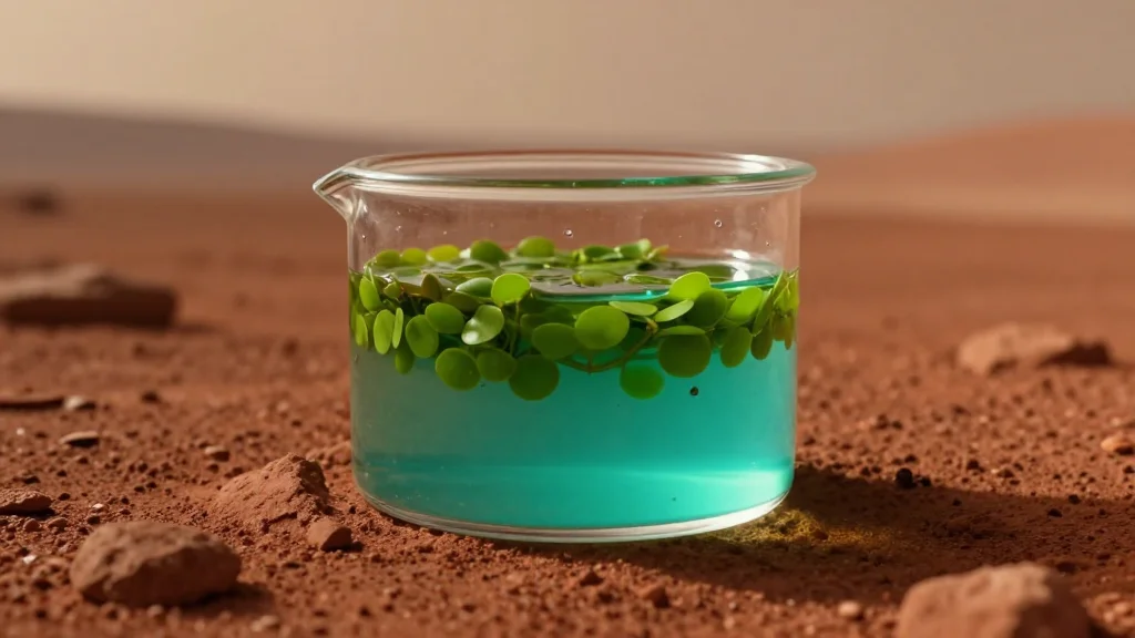 Fertilizer Made From Cyanobacteria Enables Plant Cultivation on Mars (W/Video)