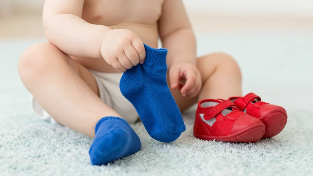 Toddlers Obsess over Socks, yet Misplace Shoes