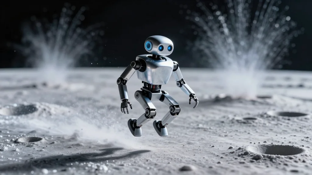NASA's One‑Legged LEAP Robot Aims to Sample Enceladus Plumes