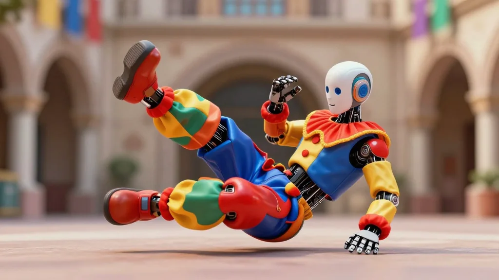 Clown‑Costumed Unitree G1 Robot Kicks Child in Xinjiang, Raising Safety Concerns
