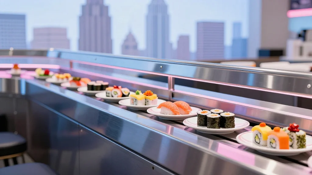 Sushiro Opens First U.S. Conveyor‑Belt Sushi Restaurant in Manhattan’s Times Square