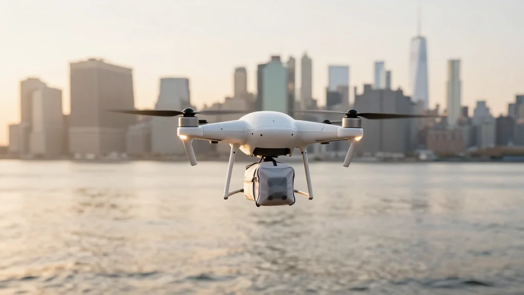 Skyports Launches Daily Drone Delivery Across NYC’s East River for Medical Supplies