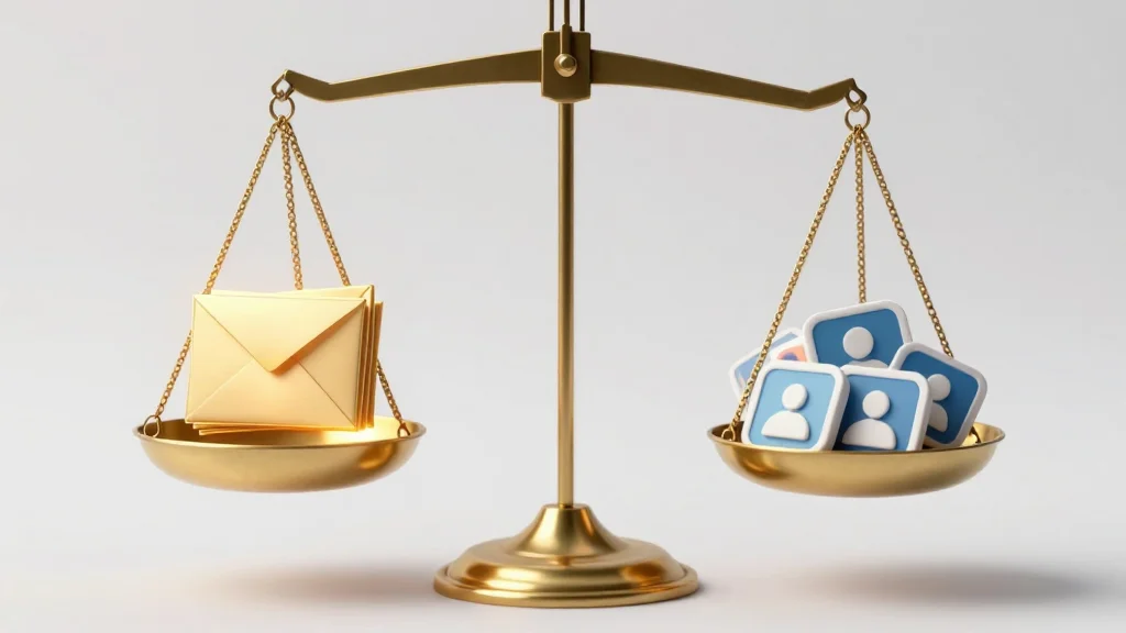 Email Lists Outperform Large Social Followings for Distribution