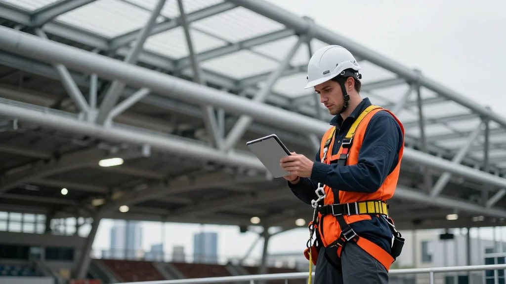 Engineers Survey 30m-High Roof of London Stadium