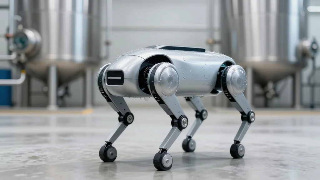 K‑Water to Automate 61% of Plant Inspections with Quadruped AI Robots