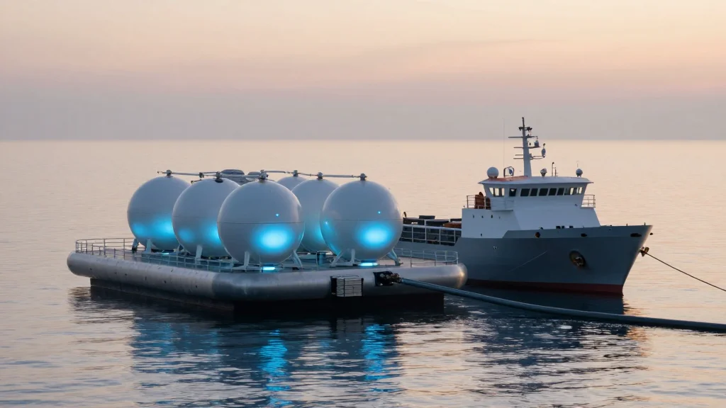 World-First Hydrogen-Powered 'Gas Station' For Ships Passes Key Trials