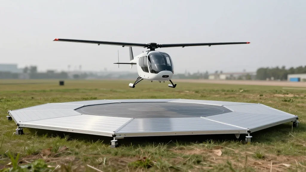 Sweden’s STILFOLD Launches Folding Vertiport Platform for Quick Assembly/Disassembly