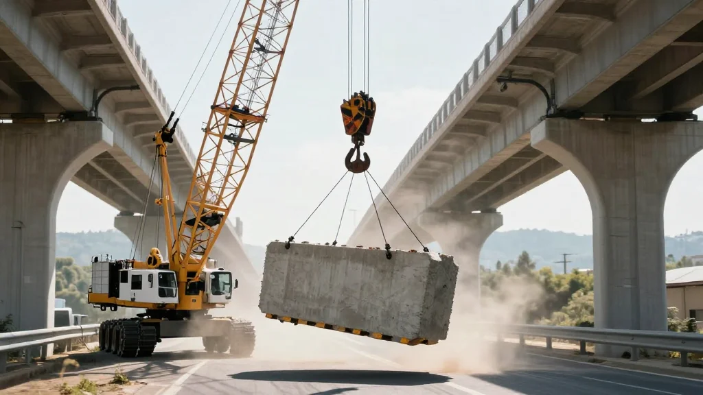 Bridge Demolition Begins on Overpass Above I-279 in Ross, Pennsylvania
