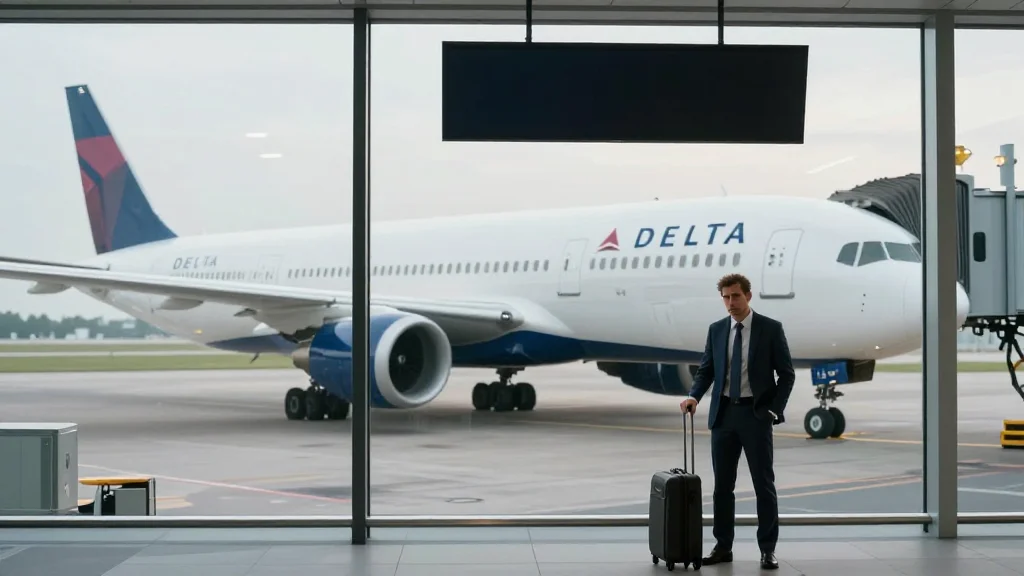 Delta Chaos Leaves Passengers Stranded, Staff Absent