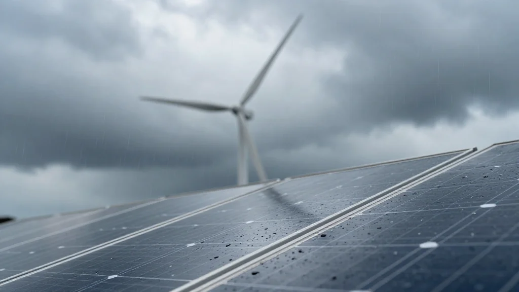 Solar and Wind Capacity Is an Illusion, Storm Proves