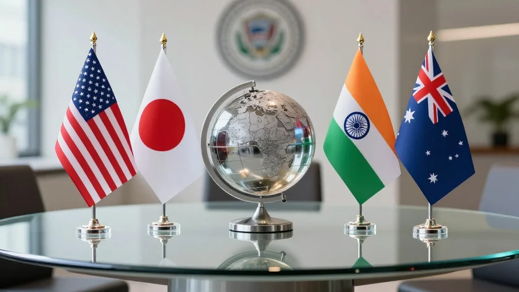 Quad Diplomats Meet in India to Revive Group After Trump Tension