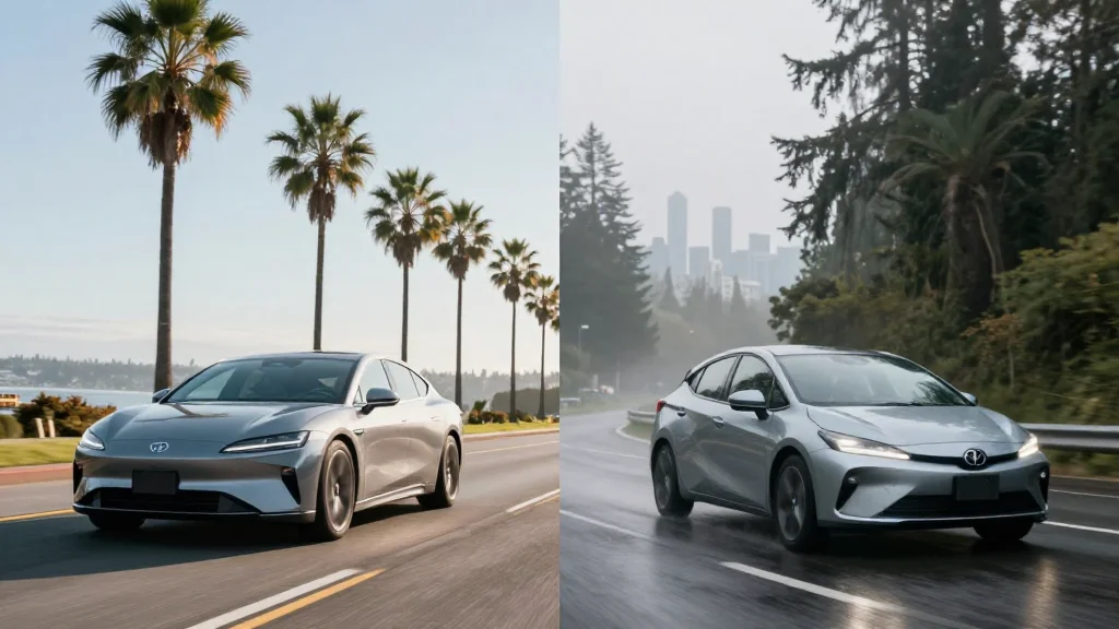 City Car Stereotypes: LA Loves Altimas, Seattle Prefers Priuses
