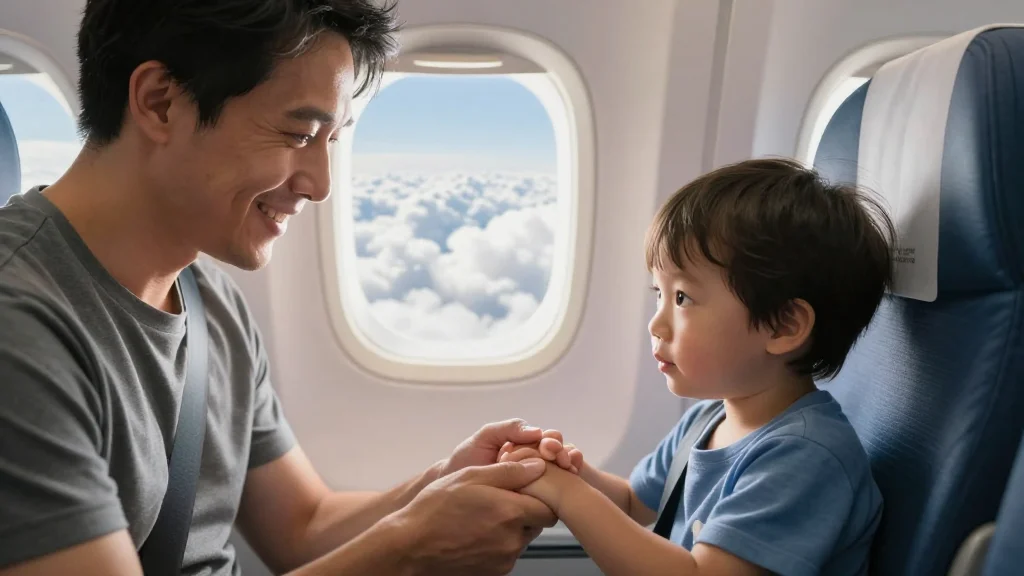 Father’s Calm Flight Announcement Goes Viral, Sparks Parenting Debate