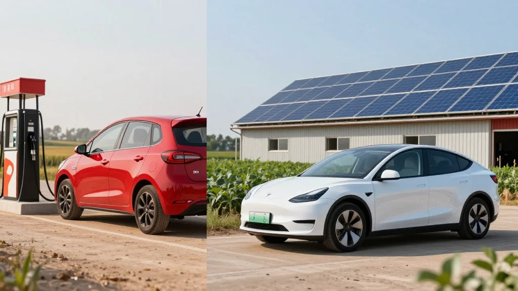 Solar Beats Ethanol‑powered Cars by 500‑to‑1