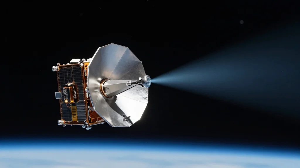 64‑gram Origami Reflectarray Boosts CubeSat Links to 20 Mbps