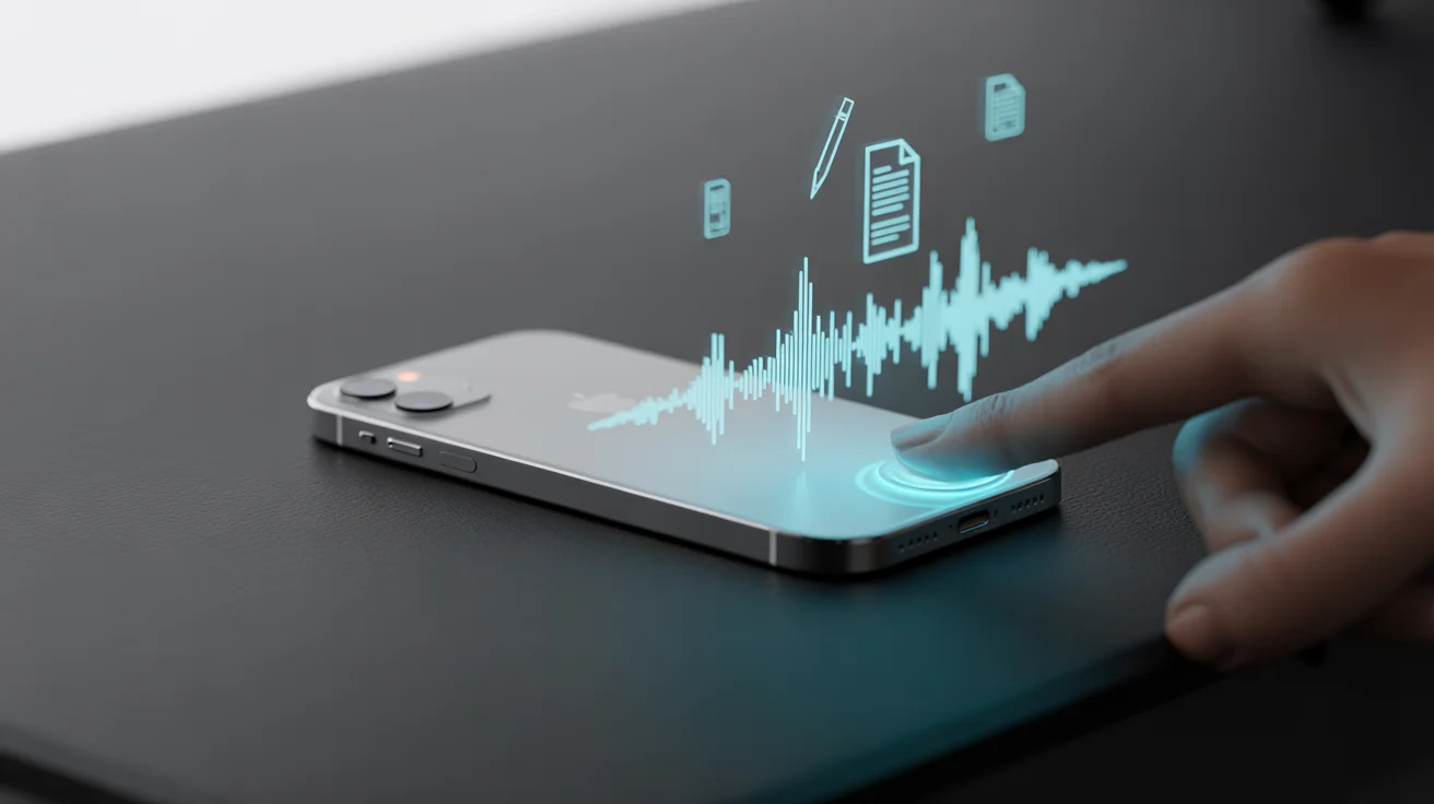 Voice‑activated AI Writes Posts Seamlessly on iPhone