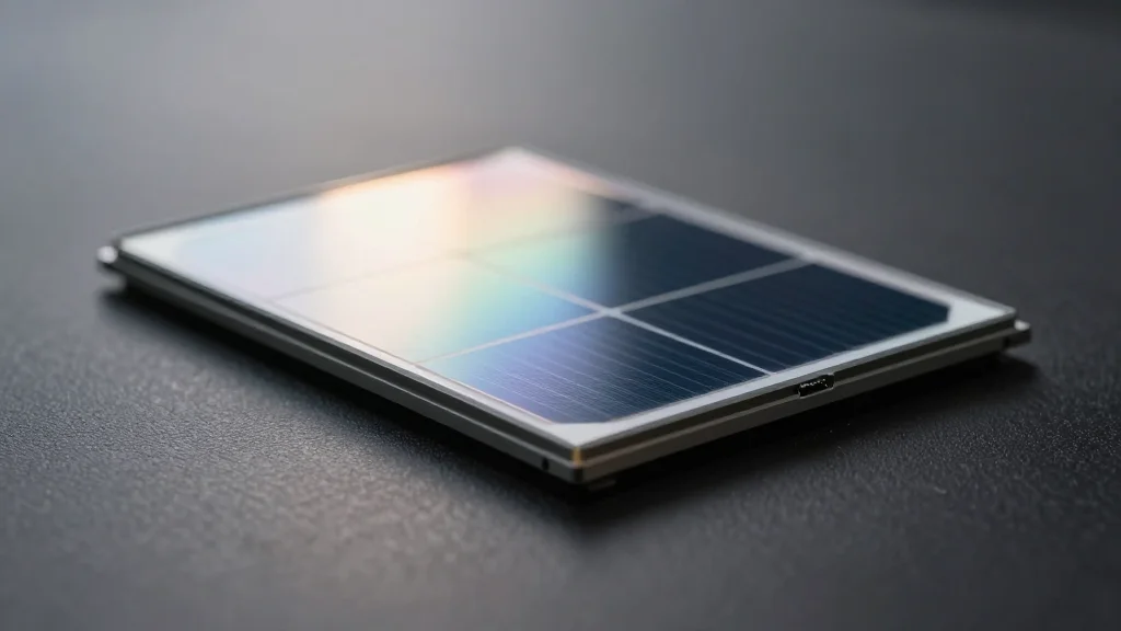 New World Record Set For Solar Module With Perovskite