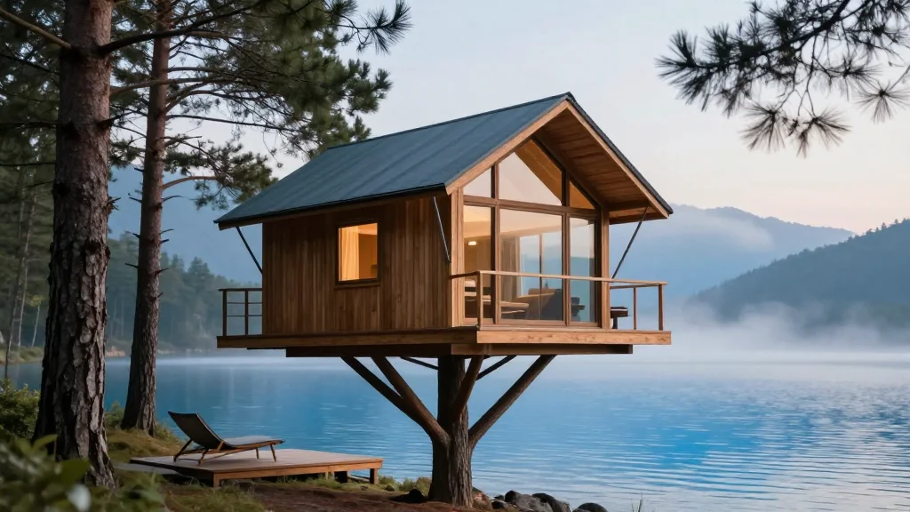 Round Lake State Park Unveils $850,000 Luxury Treehouse Glamping Pods