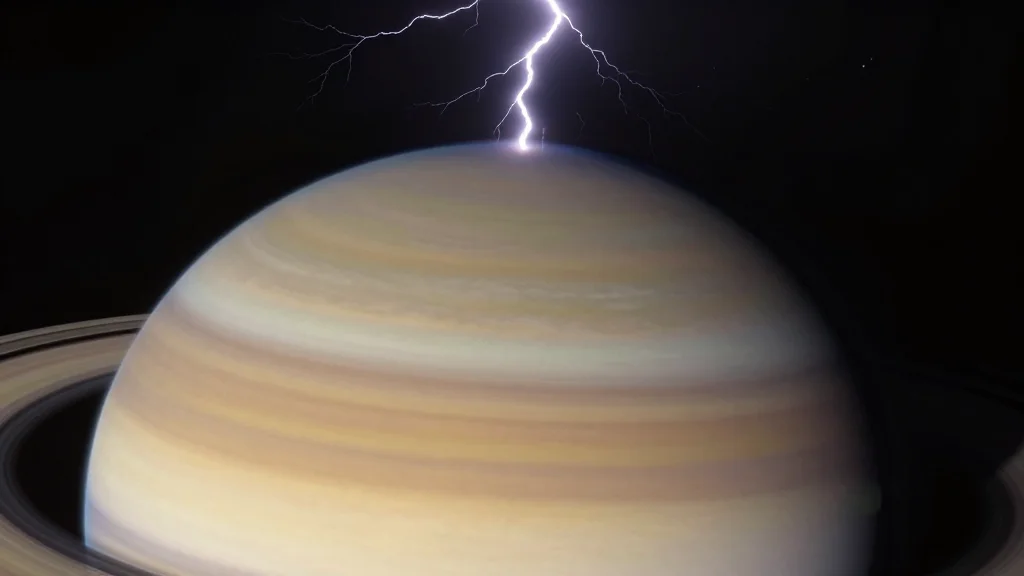 Czech Scientists Pinpoint Saturn Lightning to 35° North, Solving 45‑Year Mystery