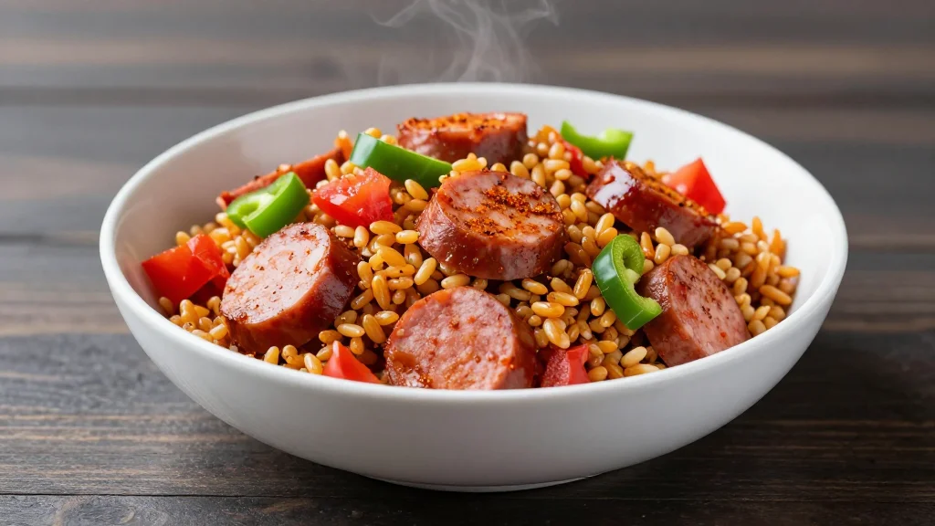 One-Pot Vegan Farro Jambalaya
