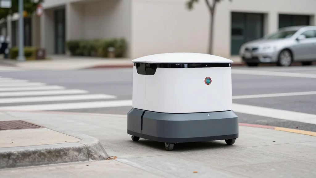 West Hollywood Makes Delivery Robots Paying Road Users