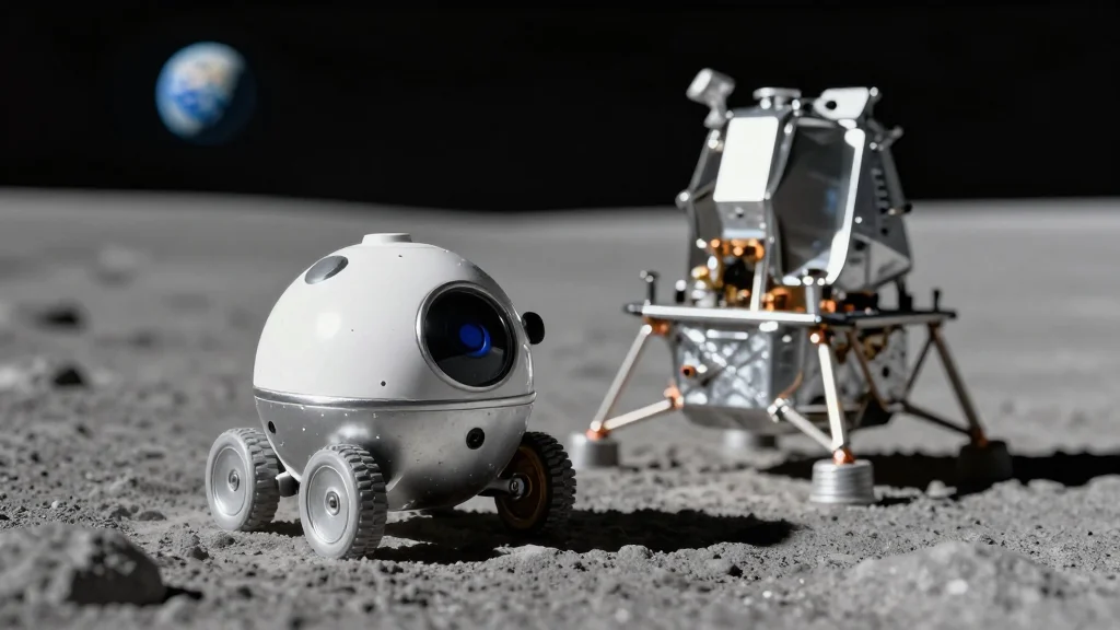 This 'Crawling' Robot Rolled Around the Moon and Took a Historic Photo