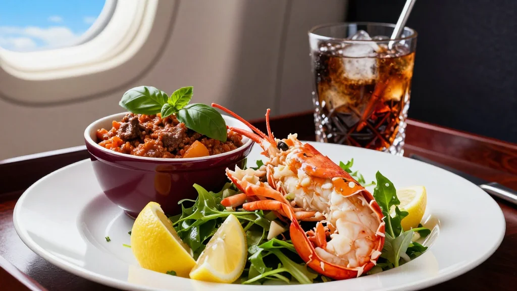 Air Force One’s Menu: Lobster, Beef Ragu, Diet Coke