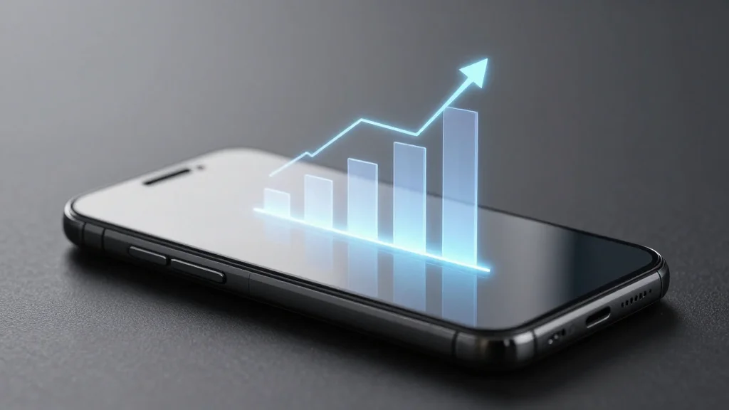 Mobile Data Usage Development Chart