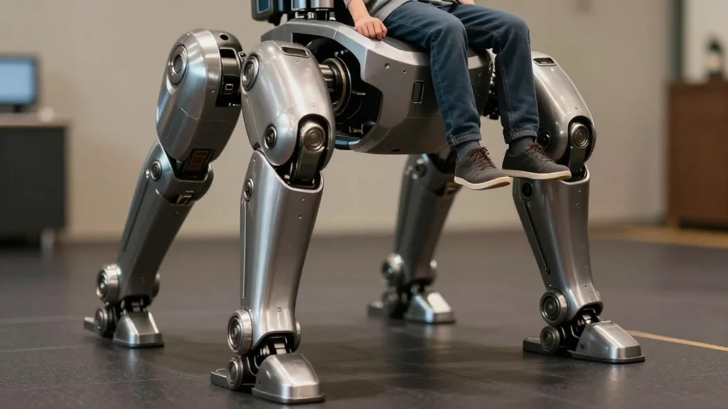 Unitree Unveils $574,000 GD01 Rideable Robot That Walks on Two Legs