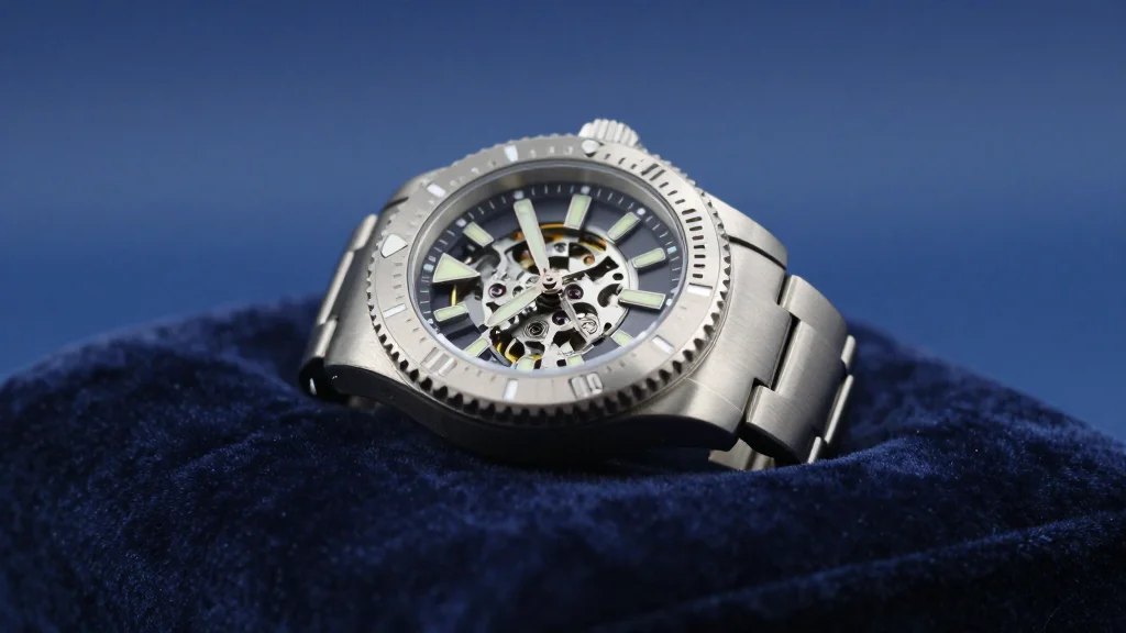 Panerai Unveils Titanium Skeletonized Submersible GMT PAM01495 Dive Watch