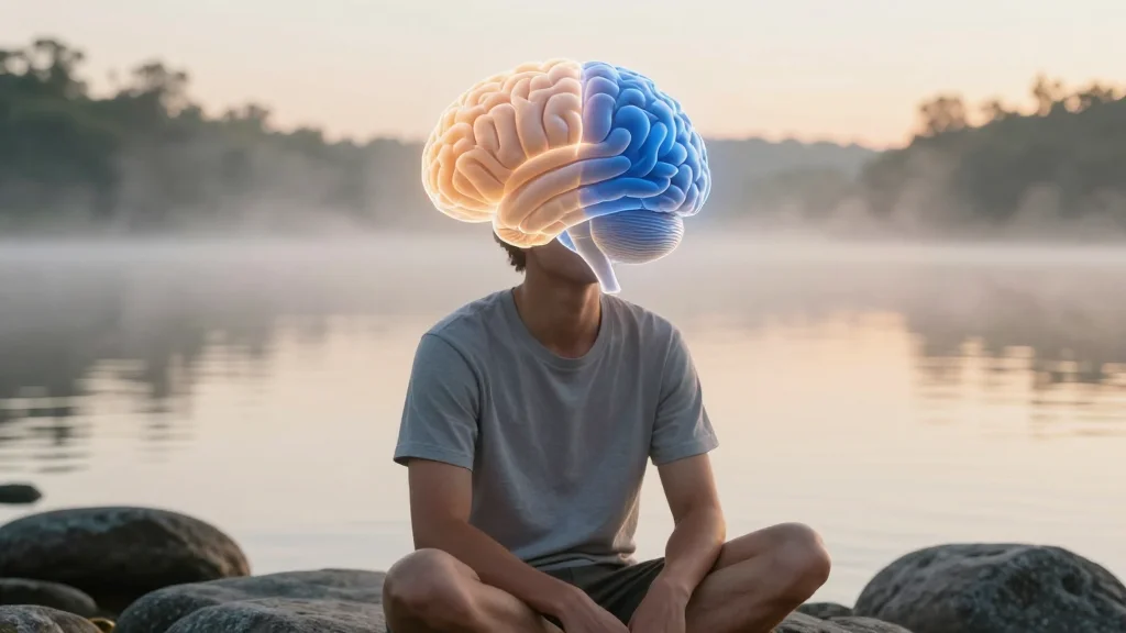 Study Finds Brain Shifts From Alarm to Reflection in 60 Minutes