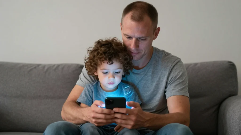 Fathers Face Growing Battle as Kids’ Screen Obsession Outpaces Real Life