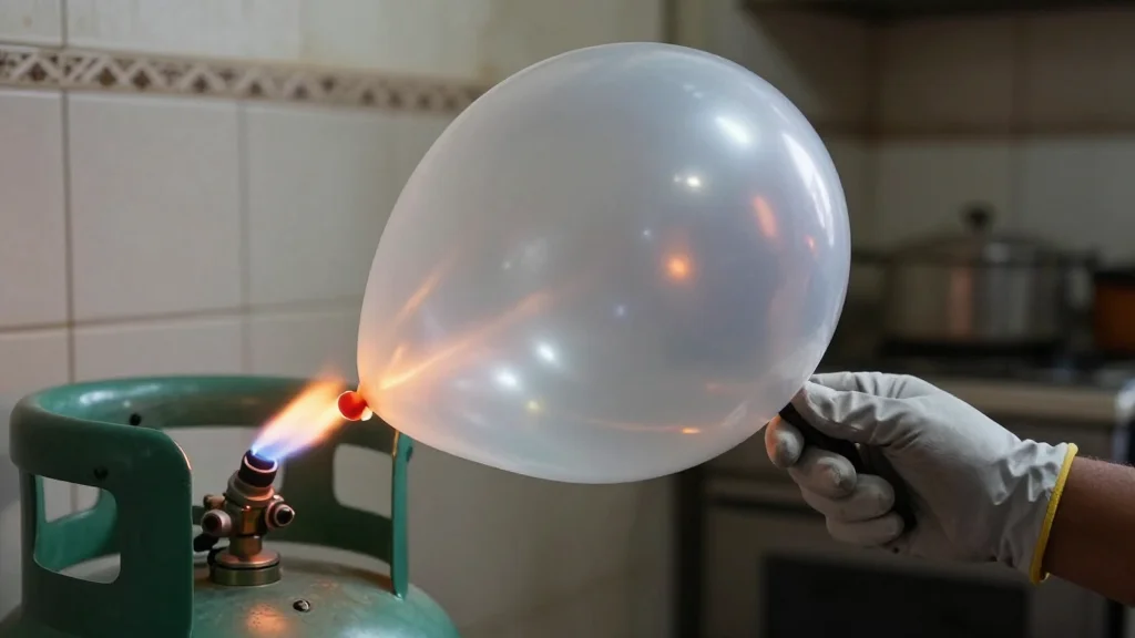 Karachi Residents Turn to Plastic Balloons for LPG as Gas Supply Crises Deepen