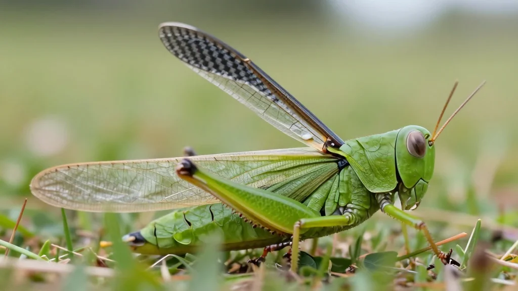 Grasshopper Wings Inspire Gliding Robot Design