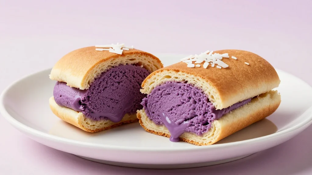 King's Hawaiian, Van Leeuwen Collaborate with Ube Coconut Sweet Rolls Launch
