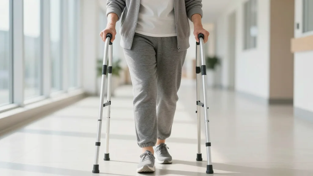 Evaluating Mobility Plan Impact in Swiss Geriatric Clinic