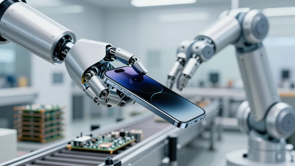 China's Supply Chain Pivots From Phones to Robots