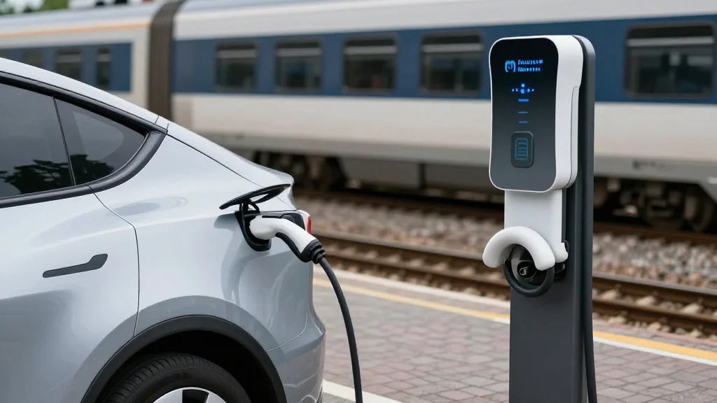 North Central Railway Plans EV Charging Stations at Key Railway Hubs