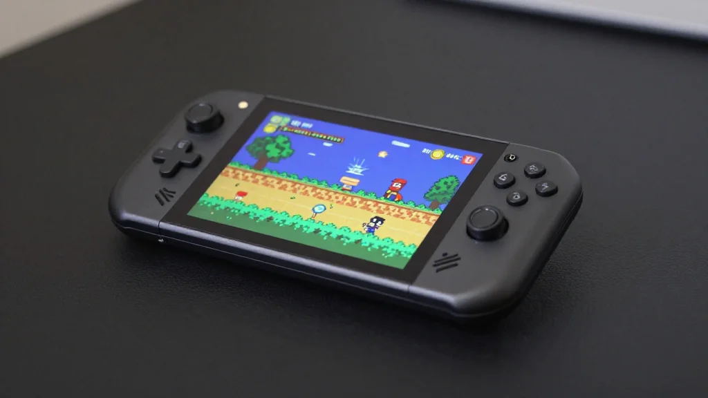 Anbernic RG Rotate Now Available for $83 and up (Handheld Game Console with Flip-Out Display)