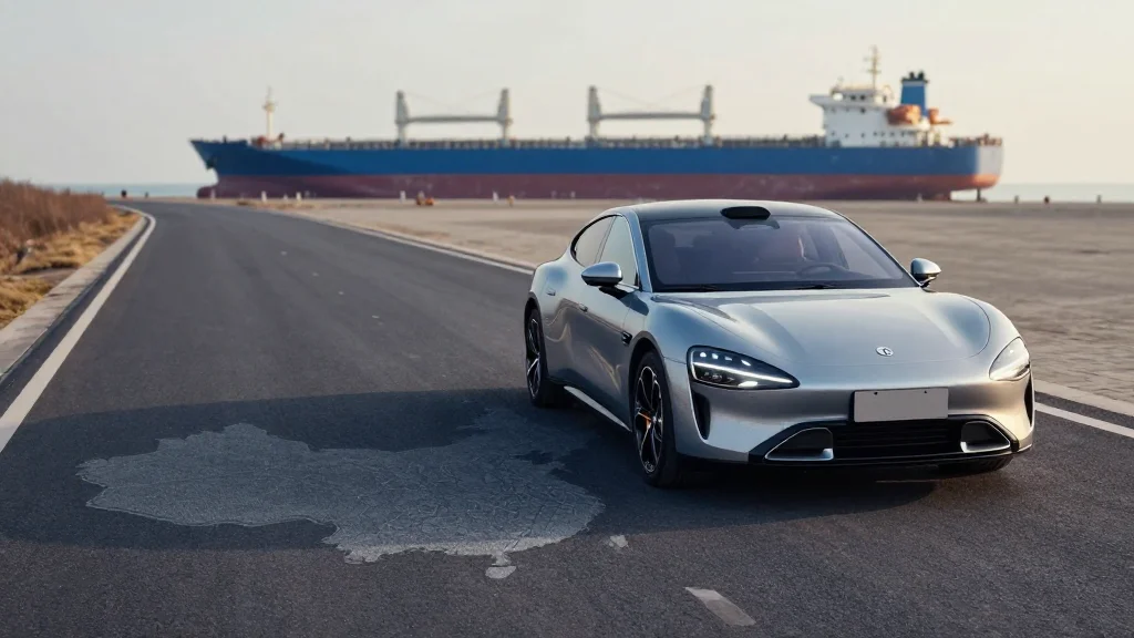 China EV Sales Dip, Exports Surge 70% Abroad
