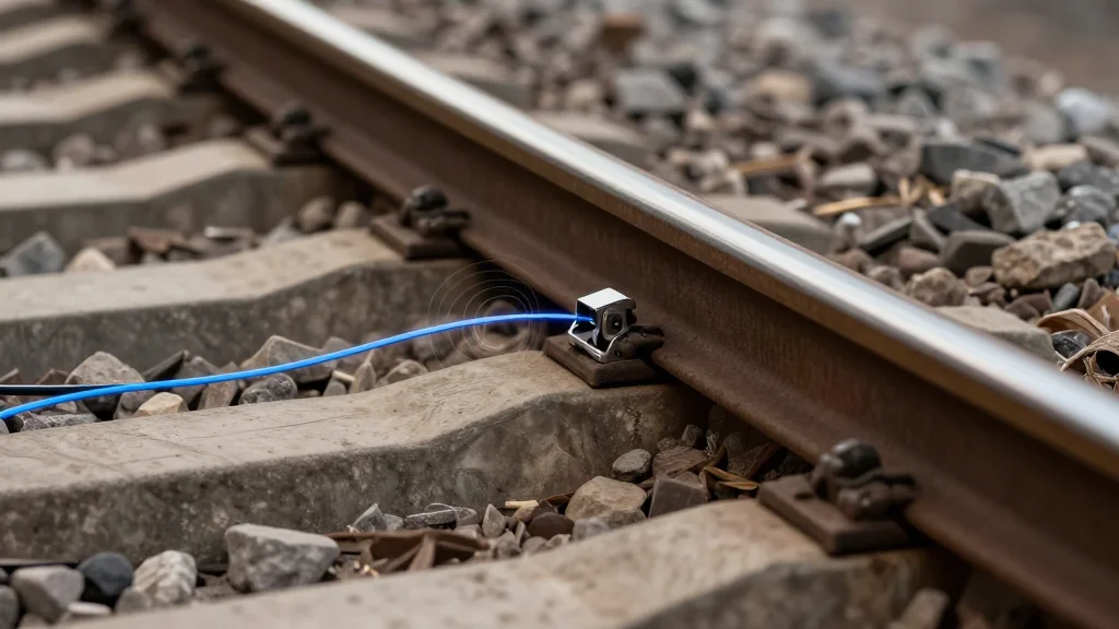 Fiber‑optic Vibrations Detect Train Faults and Track Hazards