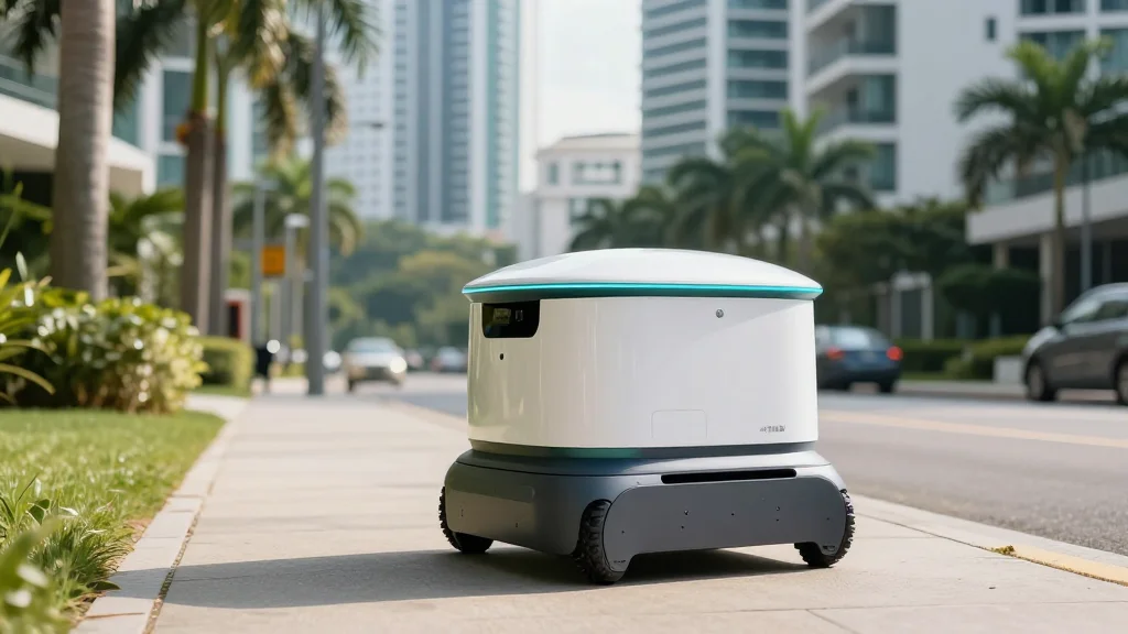 Grab CTO Unveils ‘1+n’ Robot Strategy as Carri Begins Punggol Deliveries
