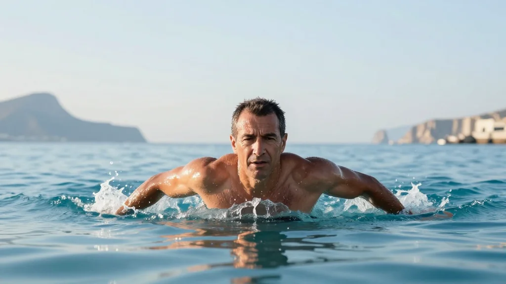 60‑Year‑Old Milind Soman Swims 15 Km Strait of Gibraltar, Showcasing Discipline‑Driven Fitness