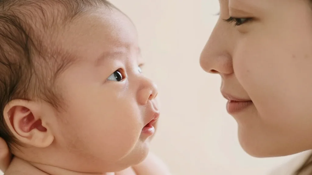 Newborns Instantly Recognize Mom's Face Despite Limited Vision