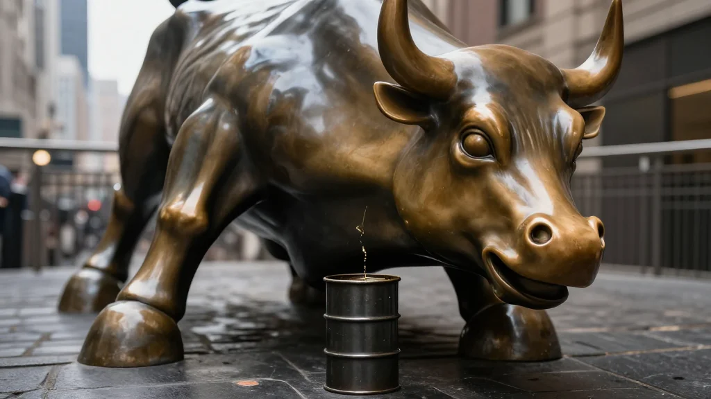 U.S. Stocks Slip as Oil Volatility and Iran Tensions Drag Sentiment