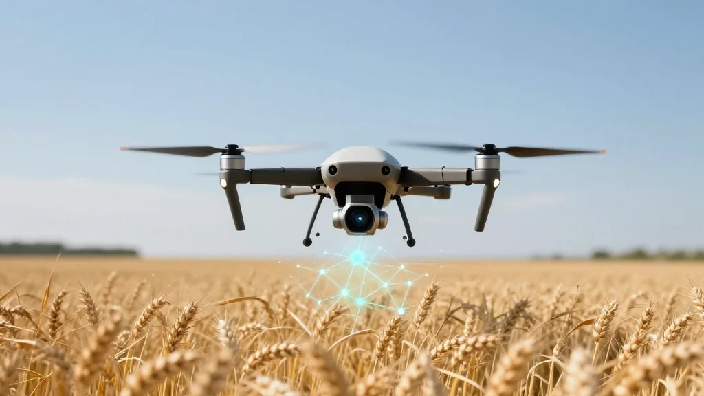 AI and Drones Can Select the Most Resilient Wheat