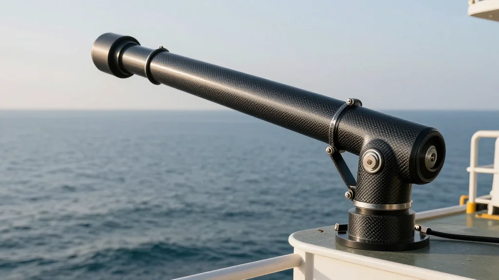 Ampelmann Pioneers Composite Telescopic Boom for Offshore Access Systems
